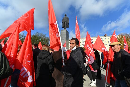 Russia October Revolution Anniversary