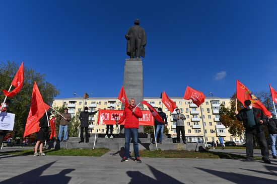 Russia October Revolution Anniversary