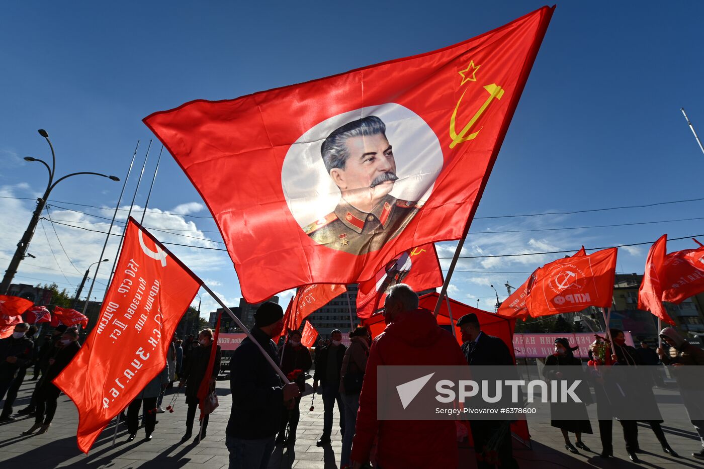 Russia October Revolution Anniversary