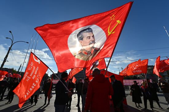 Russia October Revolution Anniversary