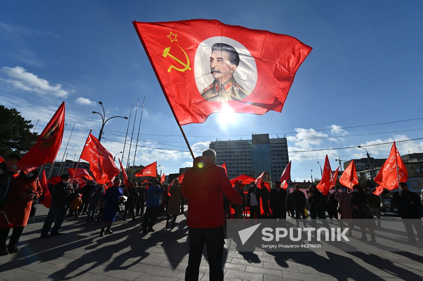 Russia October Revolution Anniversary