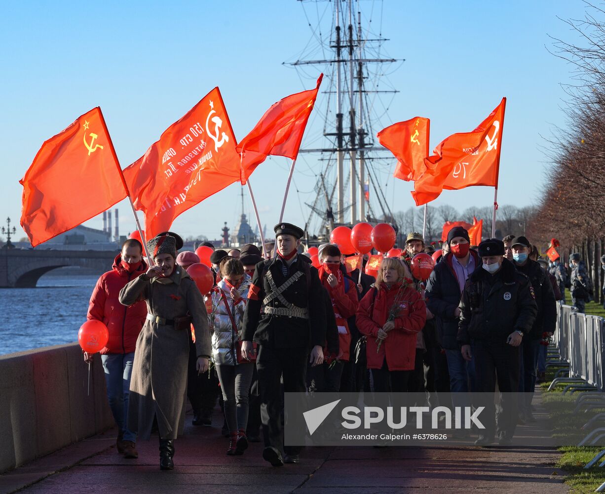 Russia October Revolution Anniversary Russia October Revolution Anniversary