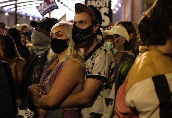 US Presidential Elections Protest 