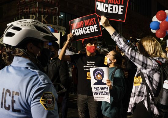 US Presidential Elections Protest