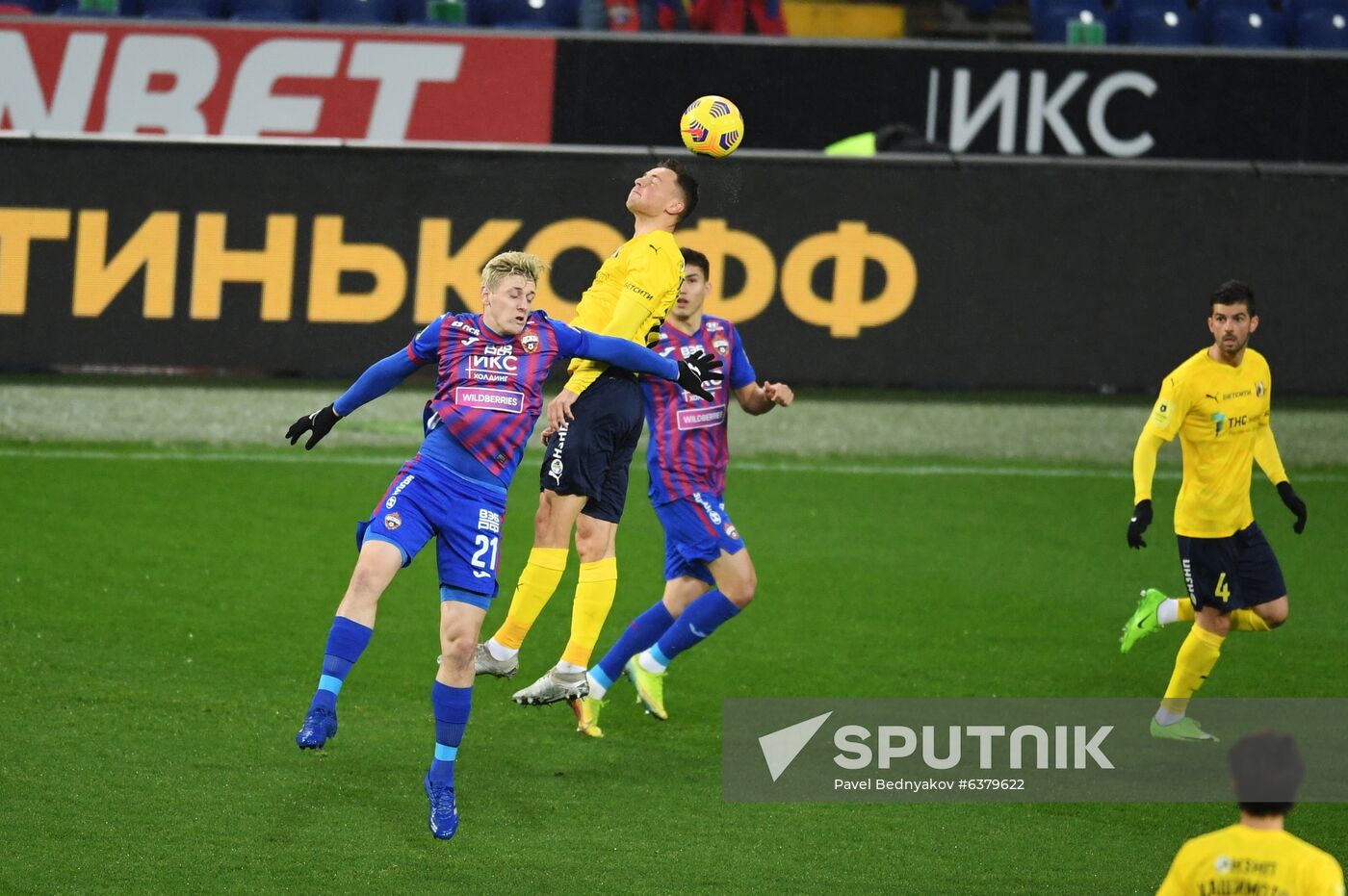 Russia Soccer Premier-League CSKA - Rostov