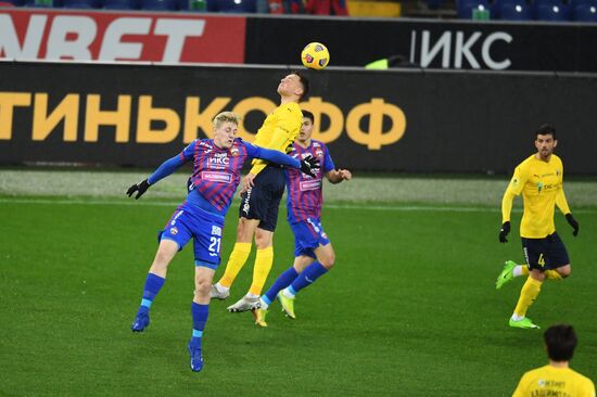 Russia Soccer Premier-League CSKA - Rostov