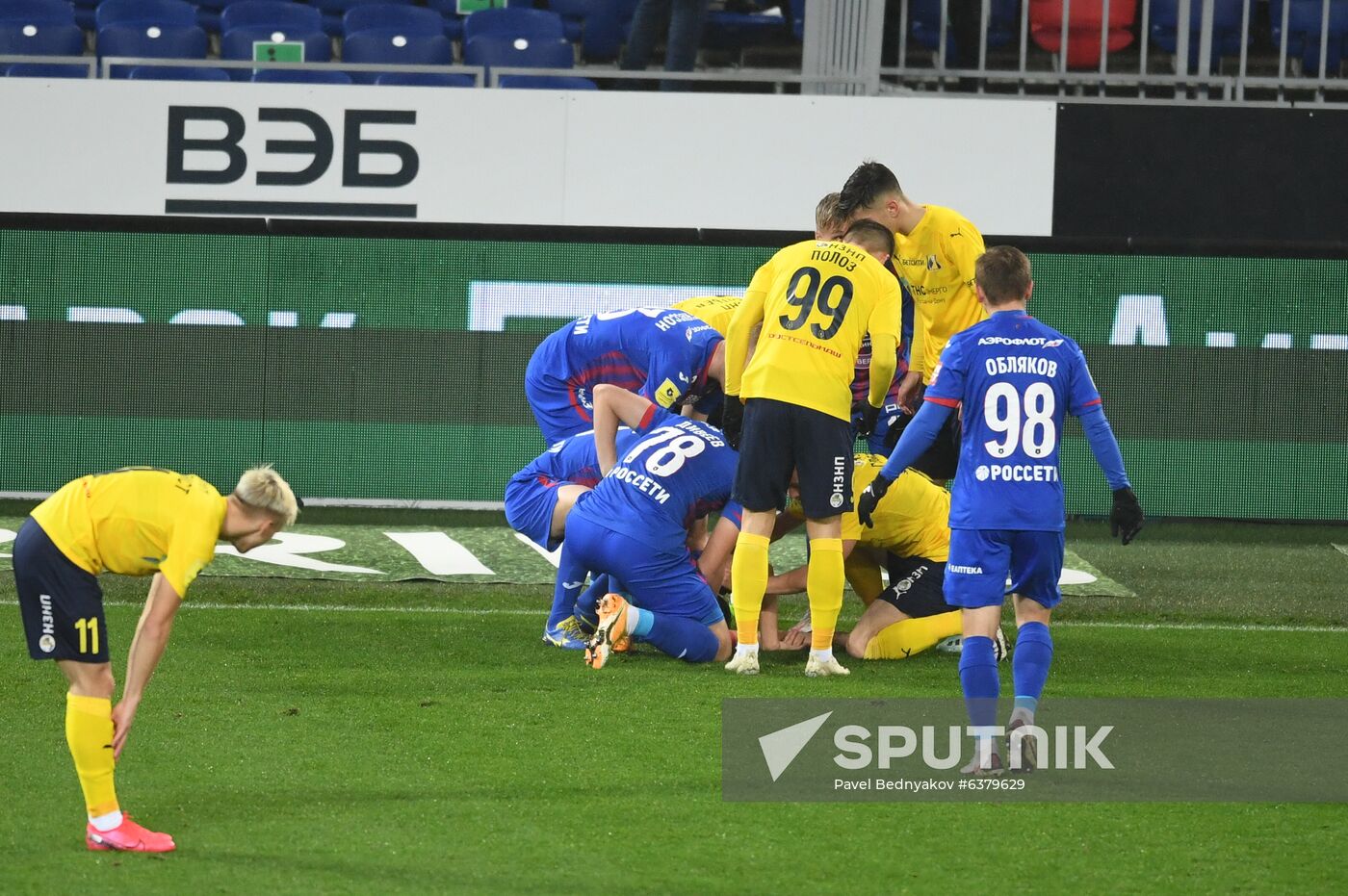 Russia Soccer Premier-League CSKA - Rostov