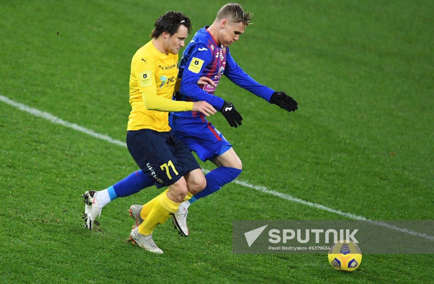 Russia Soccer Premier-League CSKA - Rostov