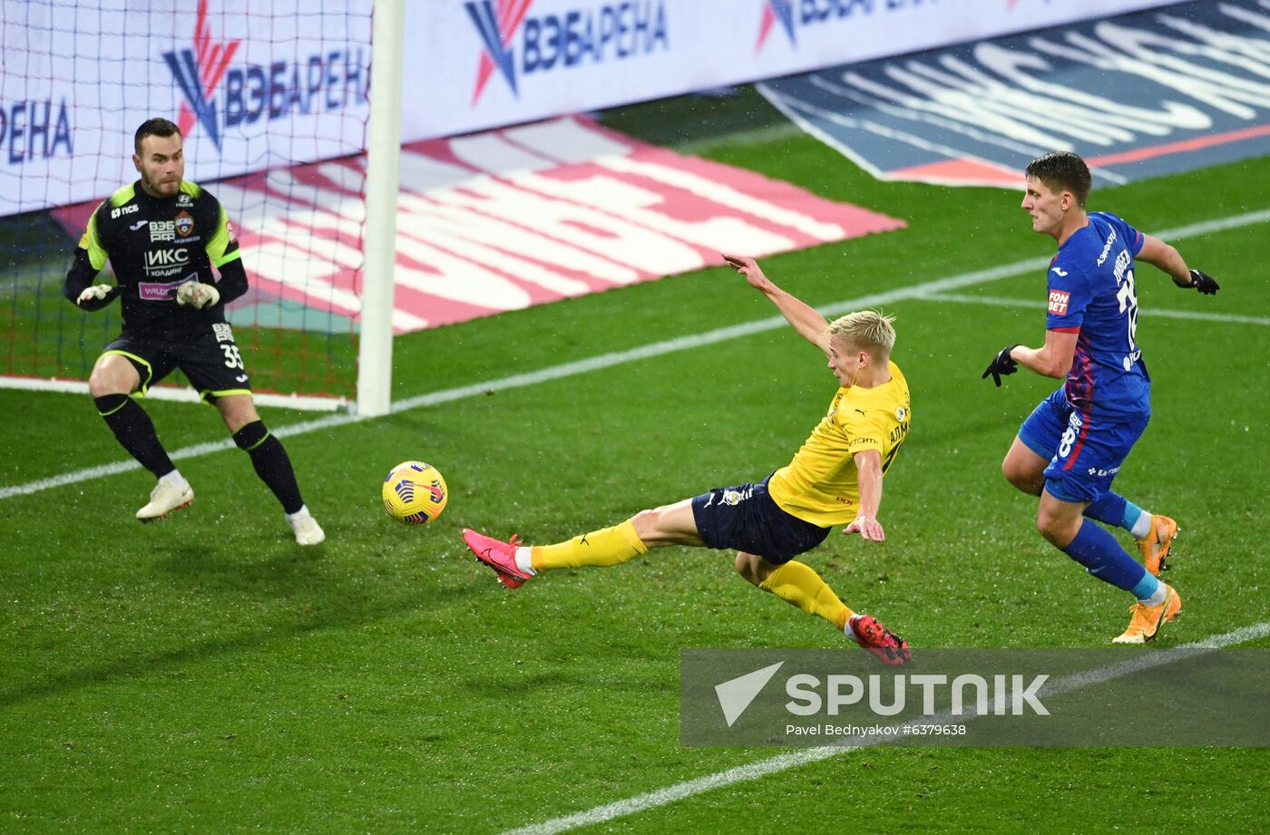 Russia Soccer Premier-League CSKA - Rostov