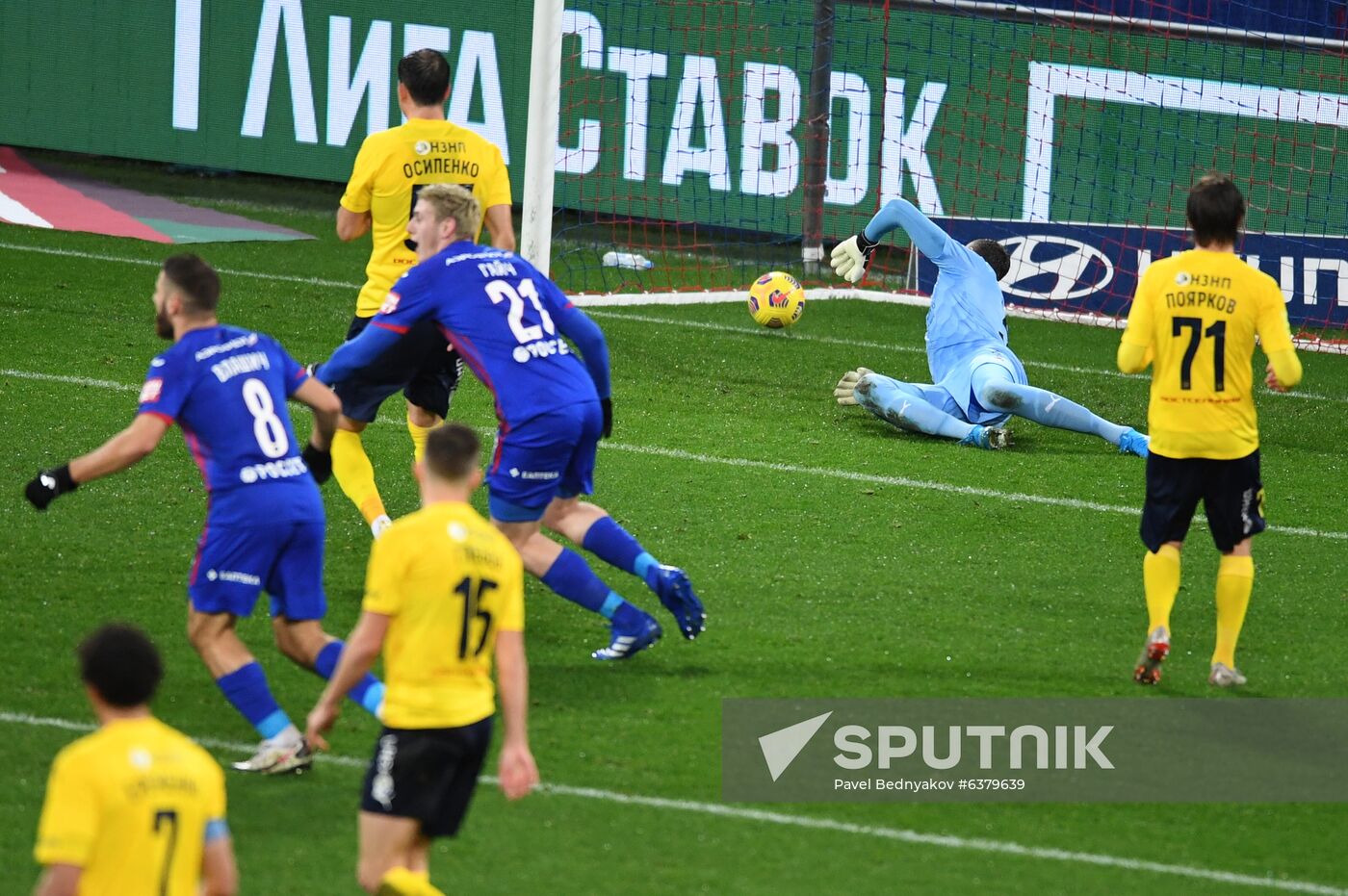 Russia Soccer Premier-League CSKA - Rostov