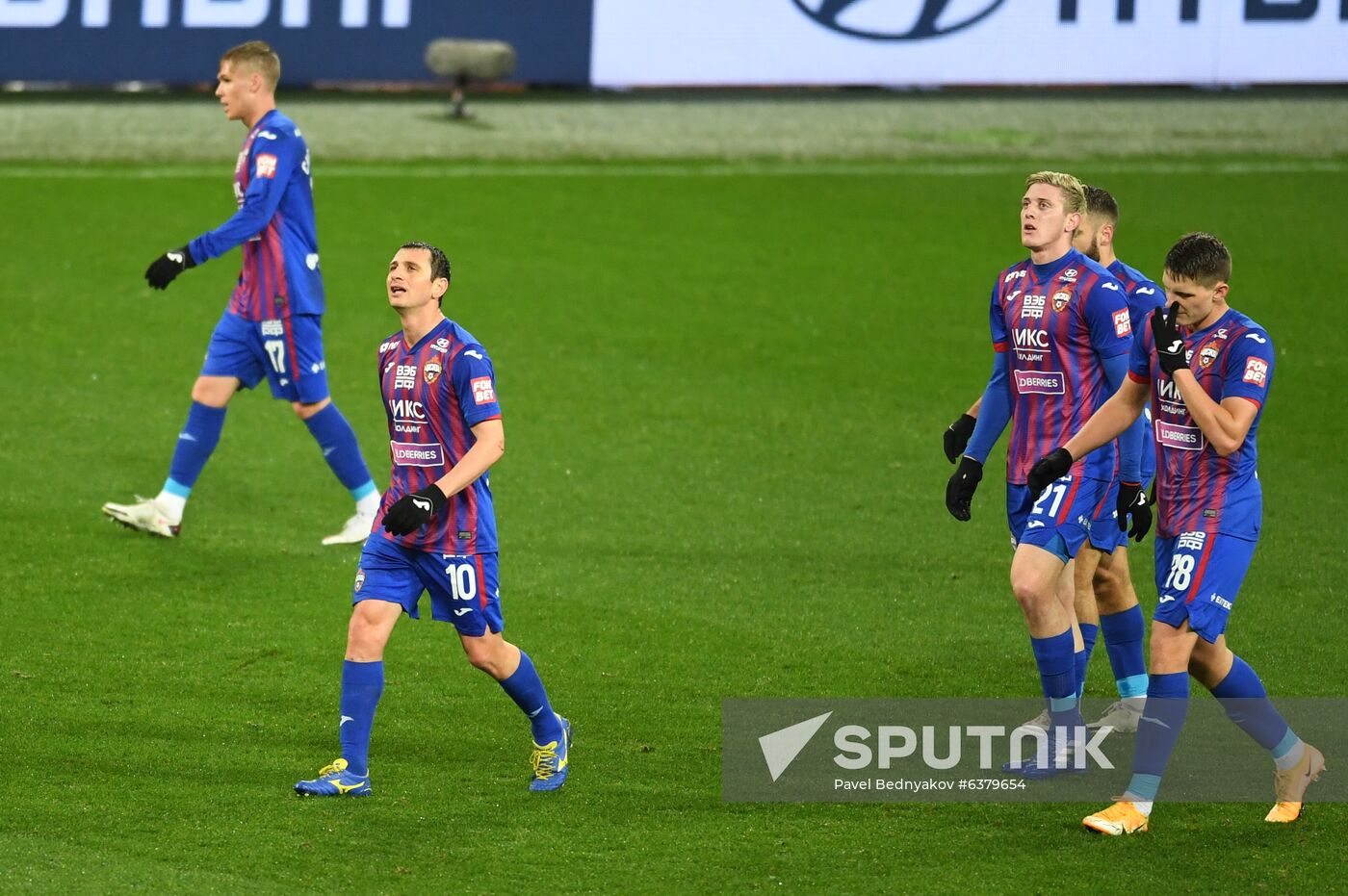 Russia Soccer Premier-League CSKA - Rostov