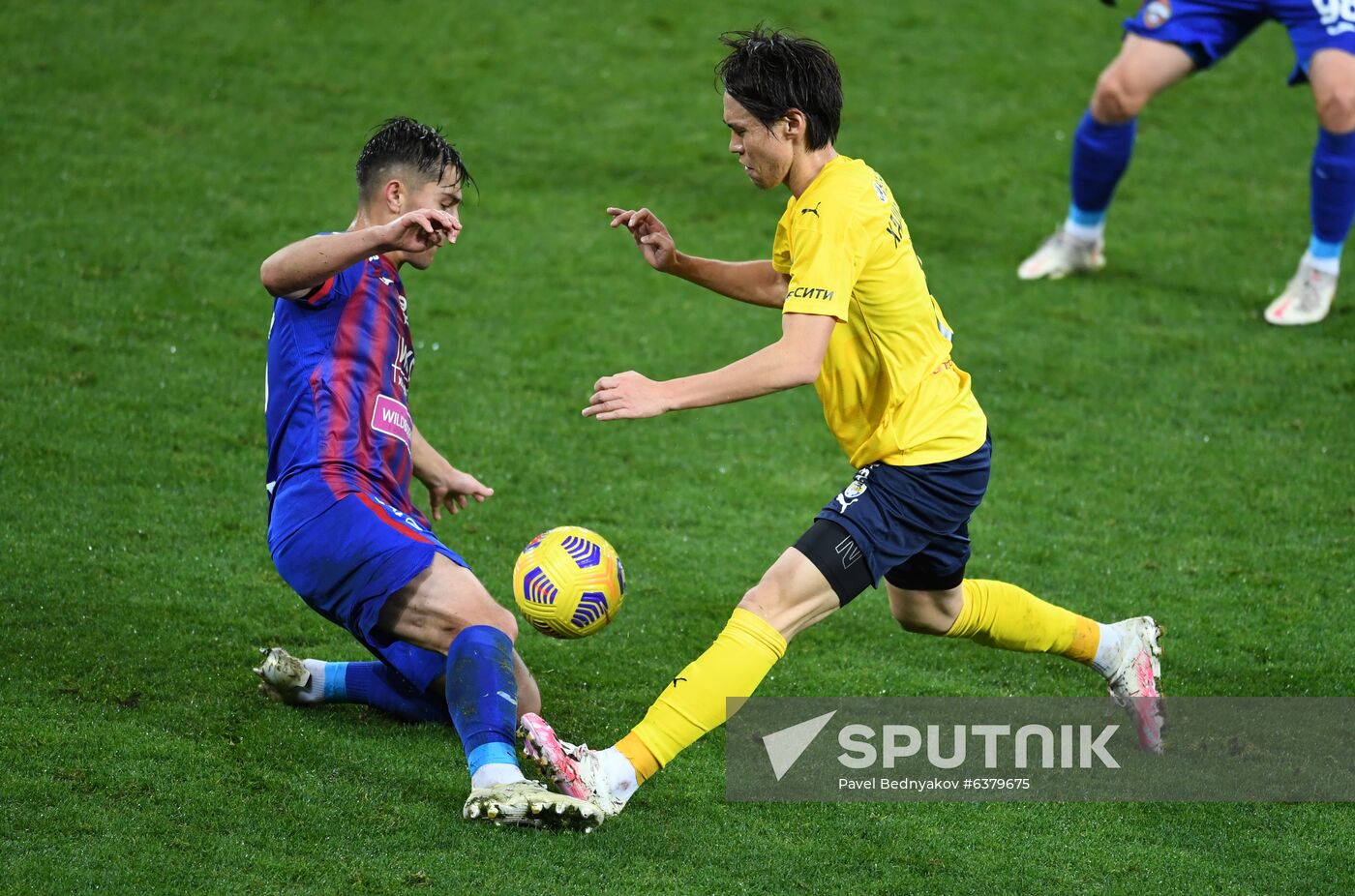 Russia Soccer Premier-League CSKA - Rostov