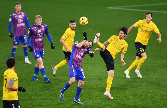 Russia Soccer Premier-League CSKA - Rostov