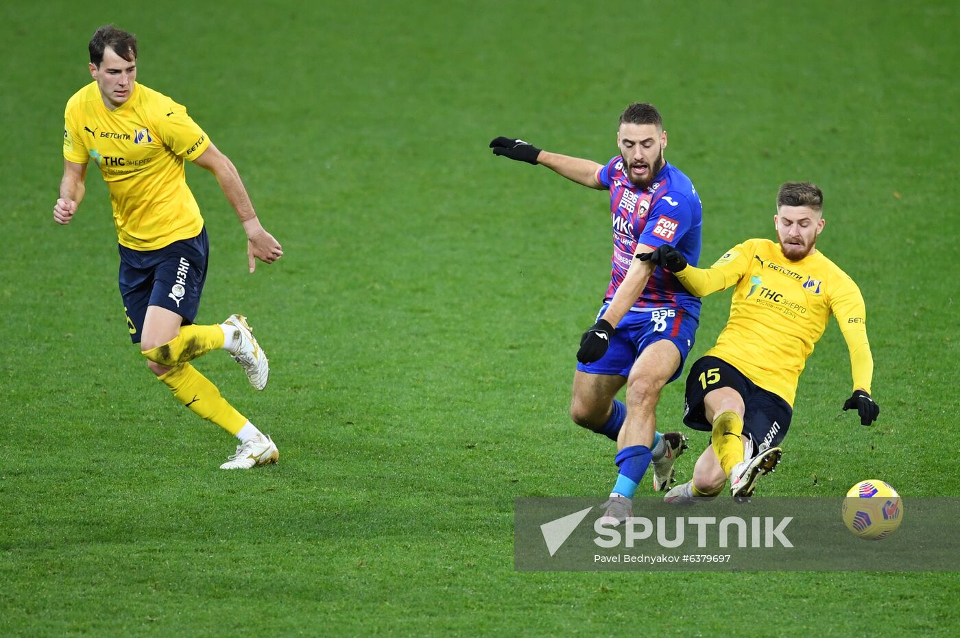 Russia Soccer Premier-League CSKA - Rostov