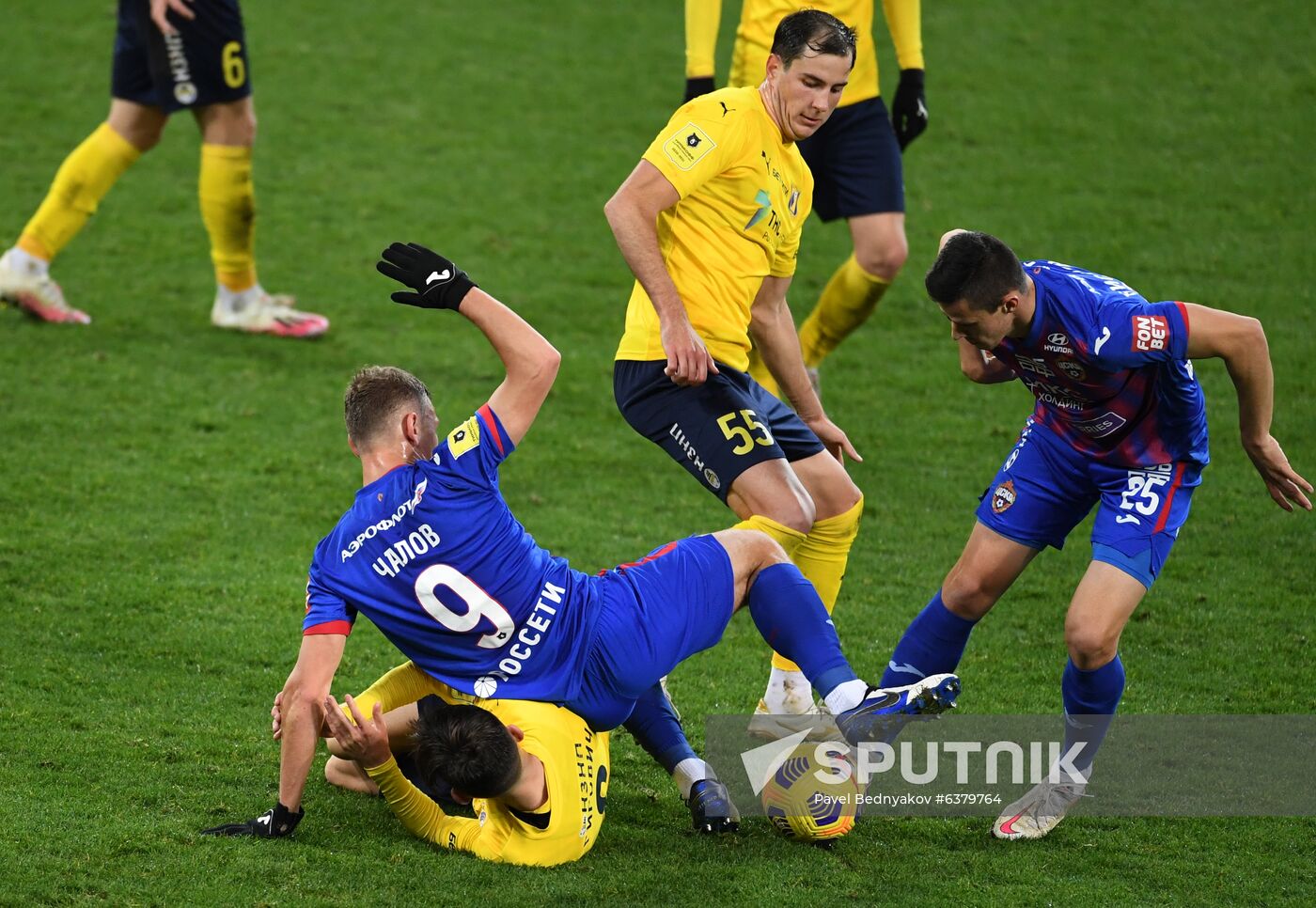 Russia Soccer Premier-League CSKA - Rostov