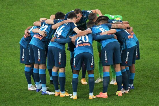 Russia Soccer Premier-League Zenit - Krasnodar