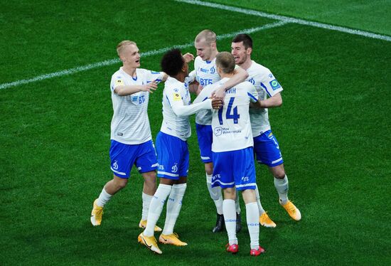 Russia Soccer Premier-League Dynamo-Lokomotiv