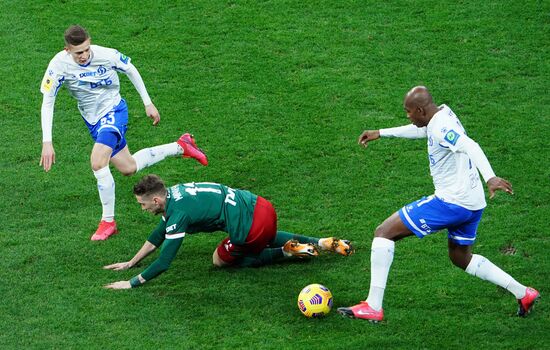 Russia Soccer Premier-League Dynamo-Lokomotiv