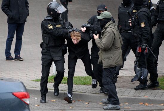 Belarus Presidential Election Protest