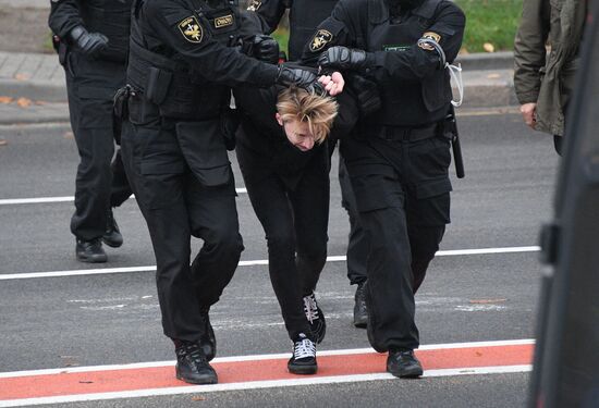 Belarus Presidential Election Protest