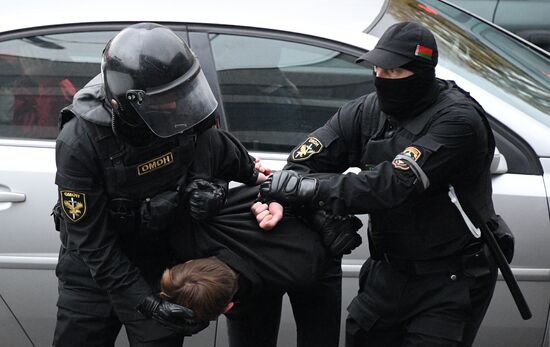 Belarus Presidential Election Protest