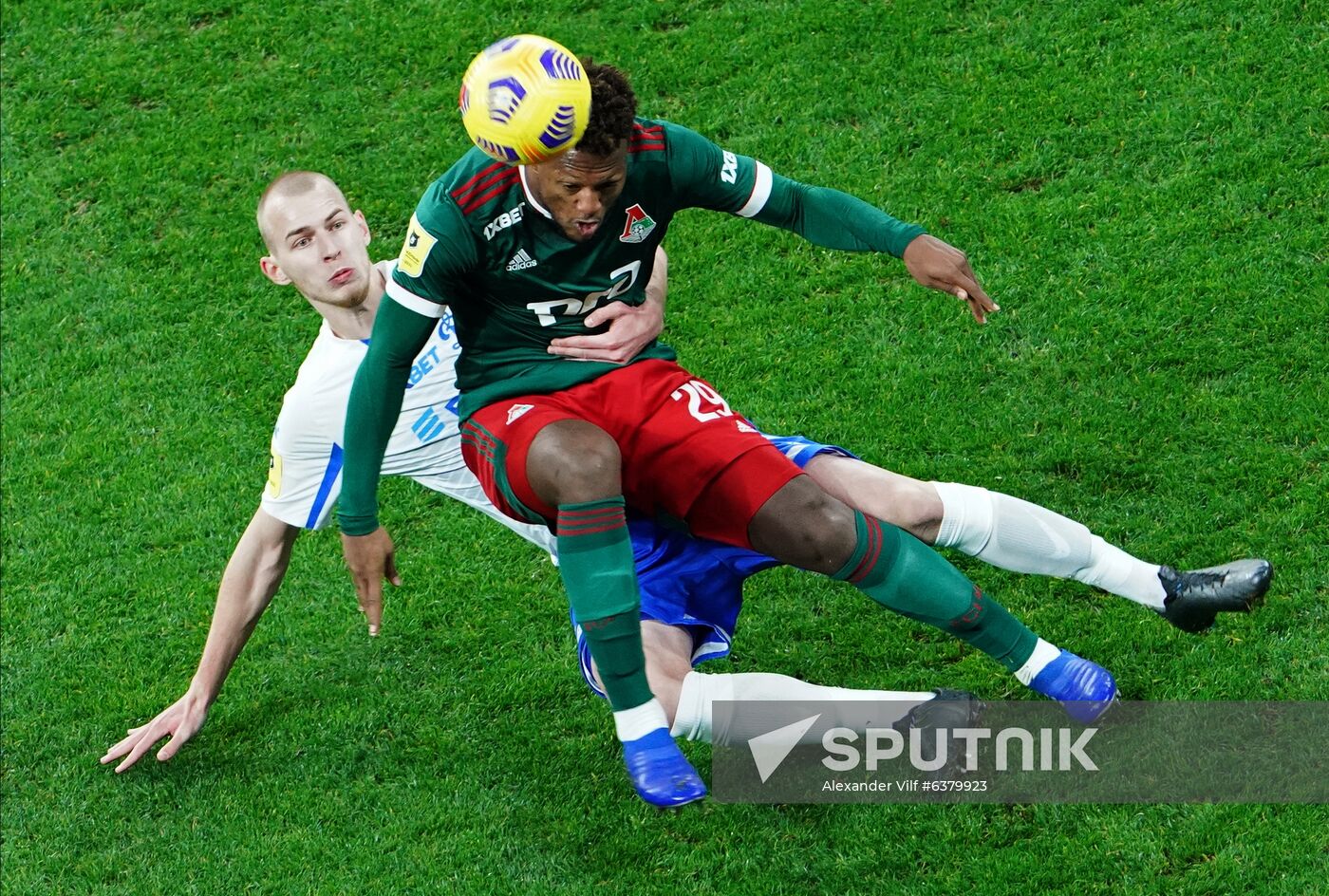Russia Soccer Premier-League Dynamo-Lokomotiv