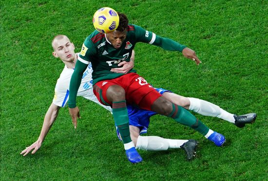 Russia Soccer Premier-League Dynamo-Lokomotiv