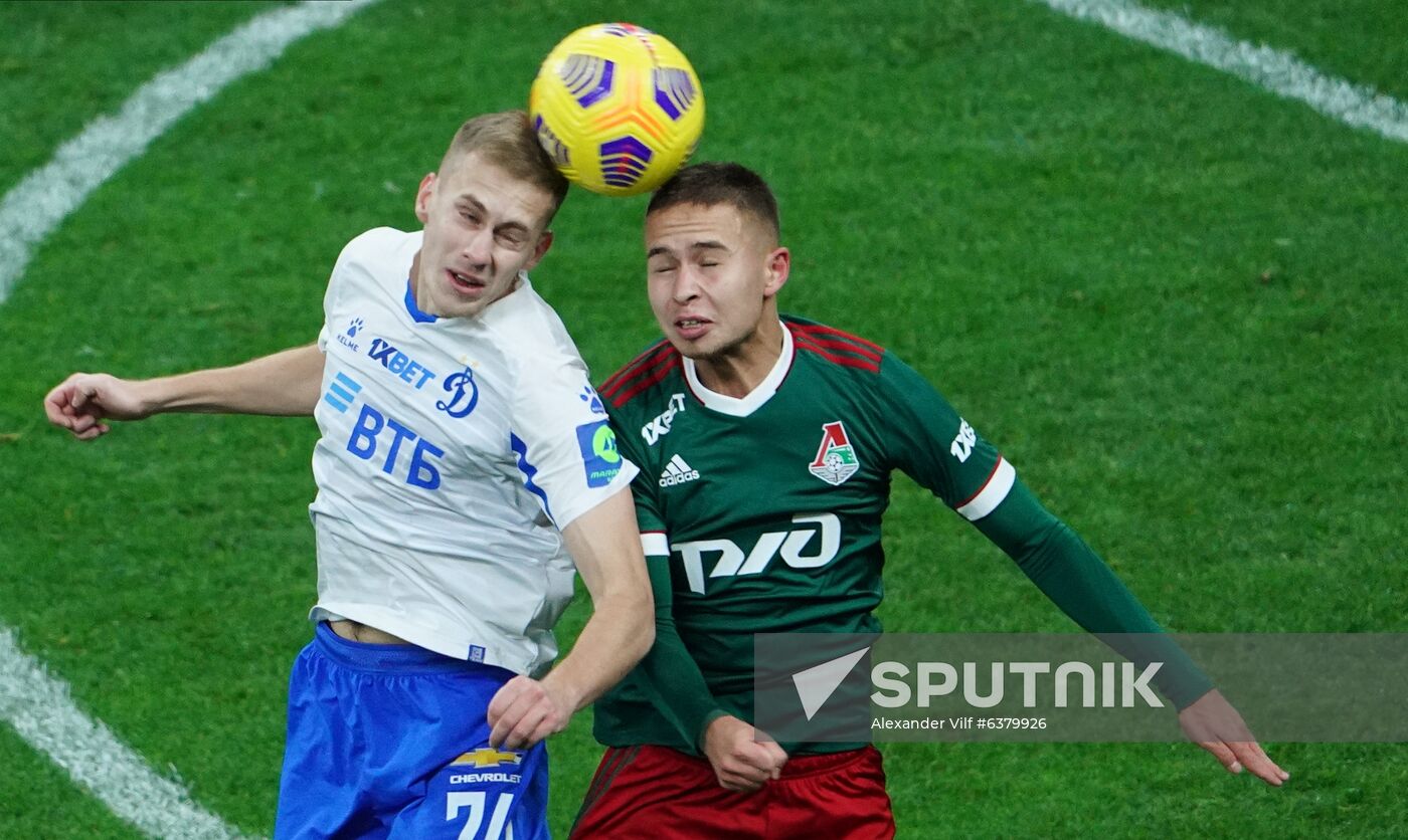 Russia Soccer Premier-League Dynamo-Lokomotiv