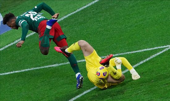 Russia Soccer Premier-League Dynamo-Lokomotiv