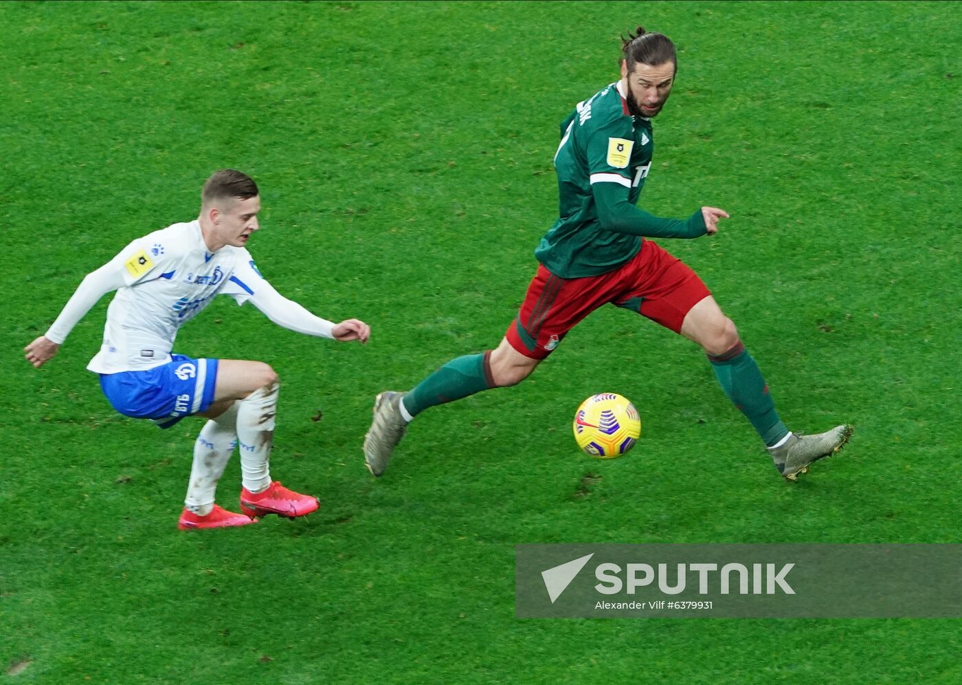 Russia Soccer Premier-League Dynamo-Lokomotiv