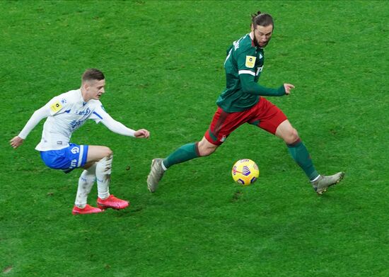 Russia Soccer Premier-League Dynamo-Lokomotiv