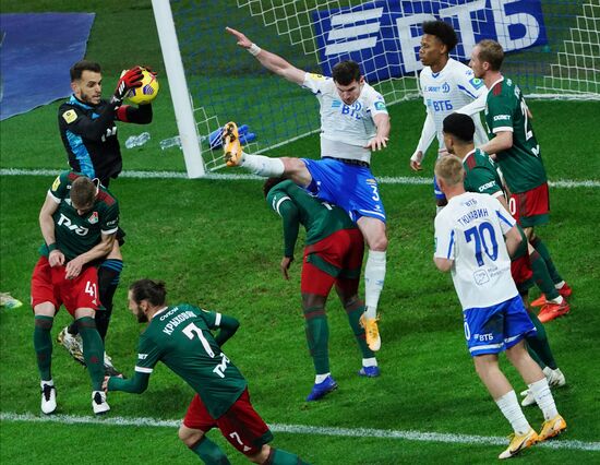 Russia Soccer Premier-League Dynamo-Lokomotiv