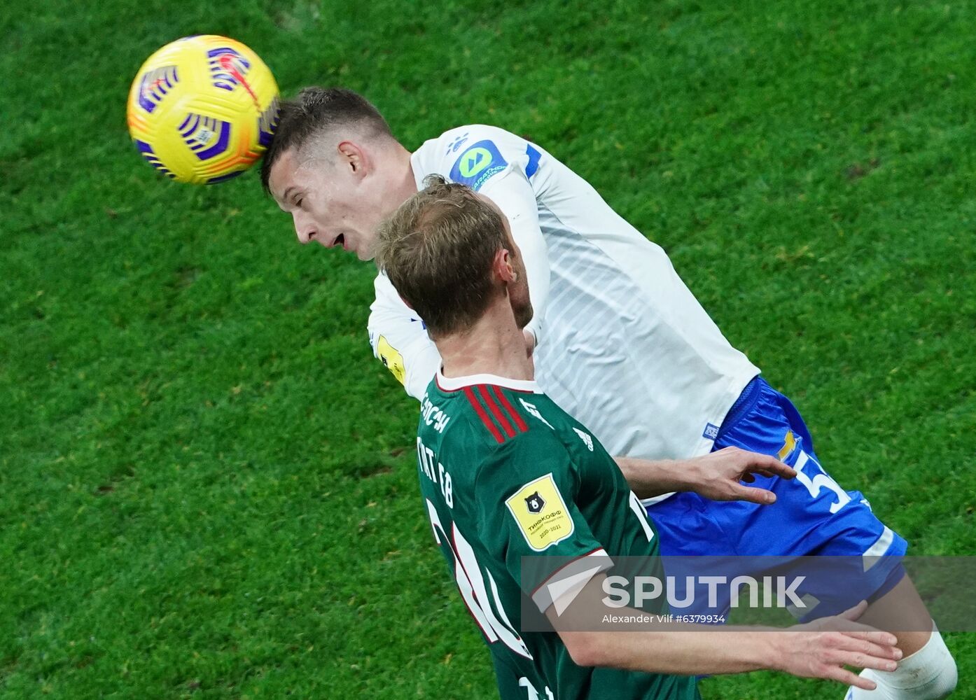 Russia Soccer Premier-League Dynamo-Lokomotiv