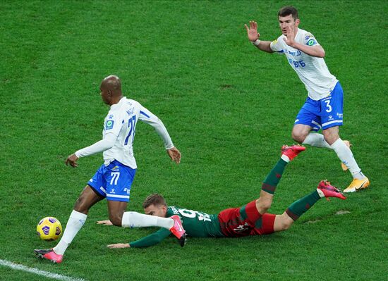 Russia Soccer Premier-League Dynamo-Lokomotiv