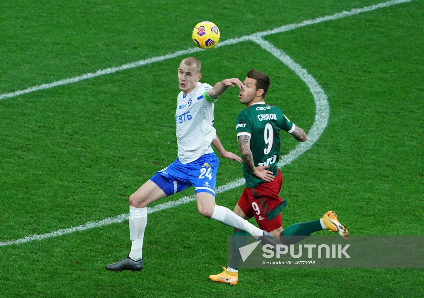 Russia Soccer Premier-League Dynamo-Lokomotiv