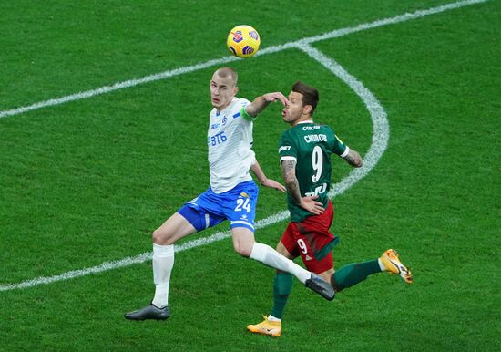 Russia Soccer Premier-League Dynamo-Lokomotiv