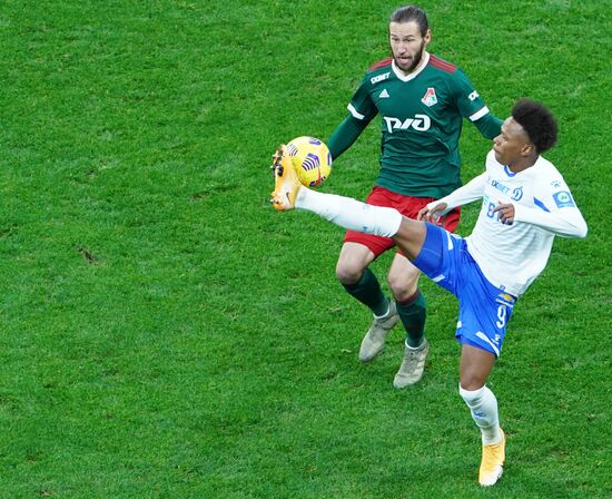 Russia Soccer Premier-League Dynamo-Lokomotiv