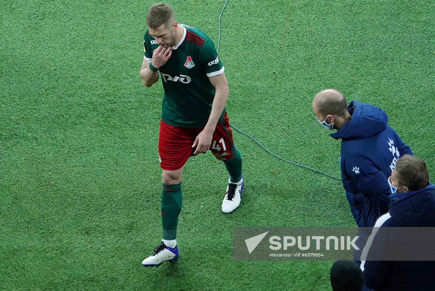 Russia Soccer Premier-League Dynamo-Lokomotiv