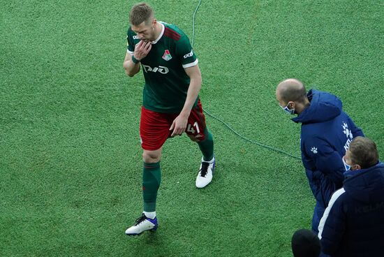 Russia Soccer Premier-League Dynamo-Lokomotiv
