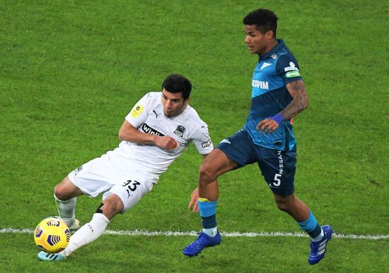 Russia Soccer Premier-League Zenit - Krasnodar