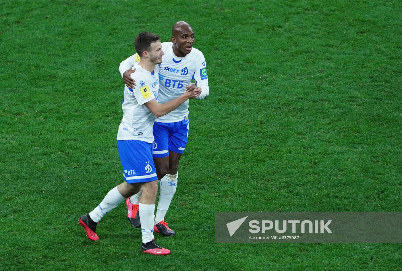 Russia Soccer Premier-League Dynamo-Lokomotiv