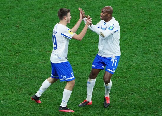 Russia Soccer Premier-League Dynamo-Lokomotiv