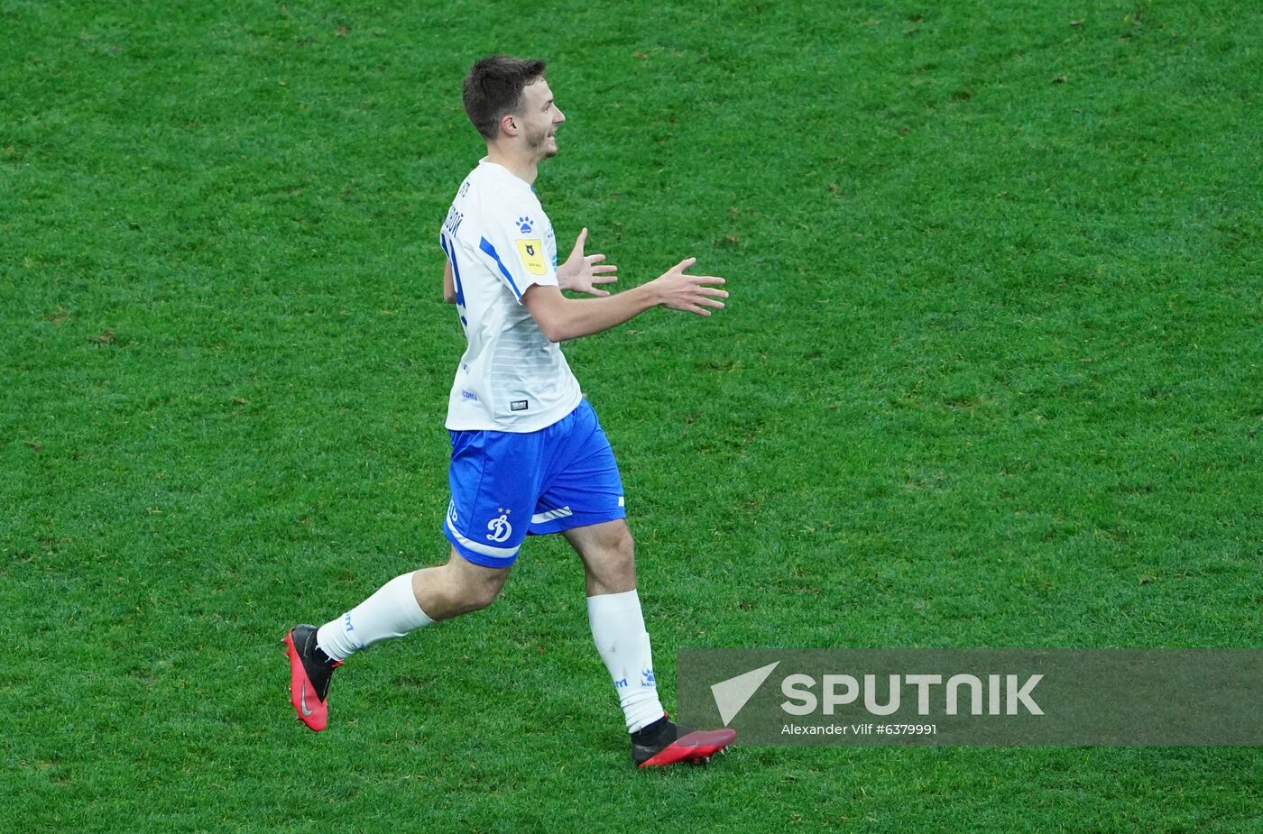 Russia Soccer Premier-League Dynamo-Lokomotiv