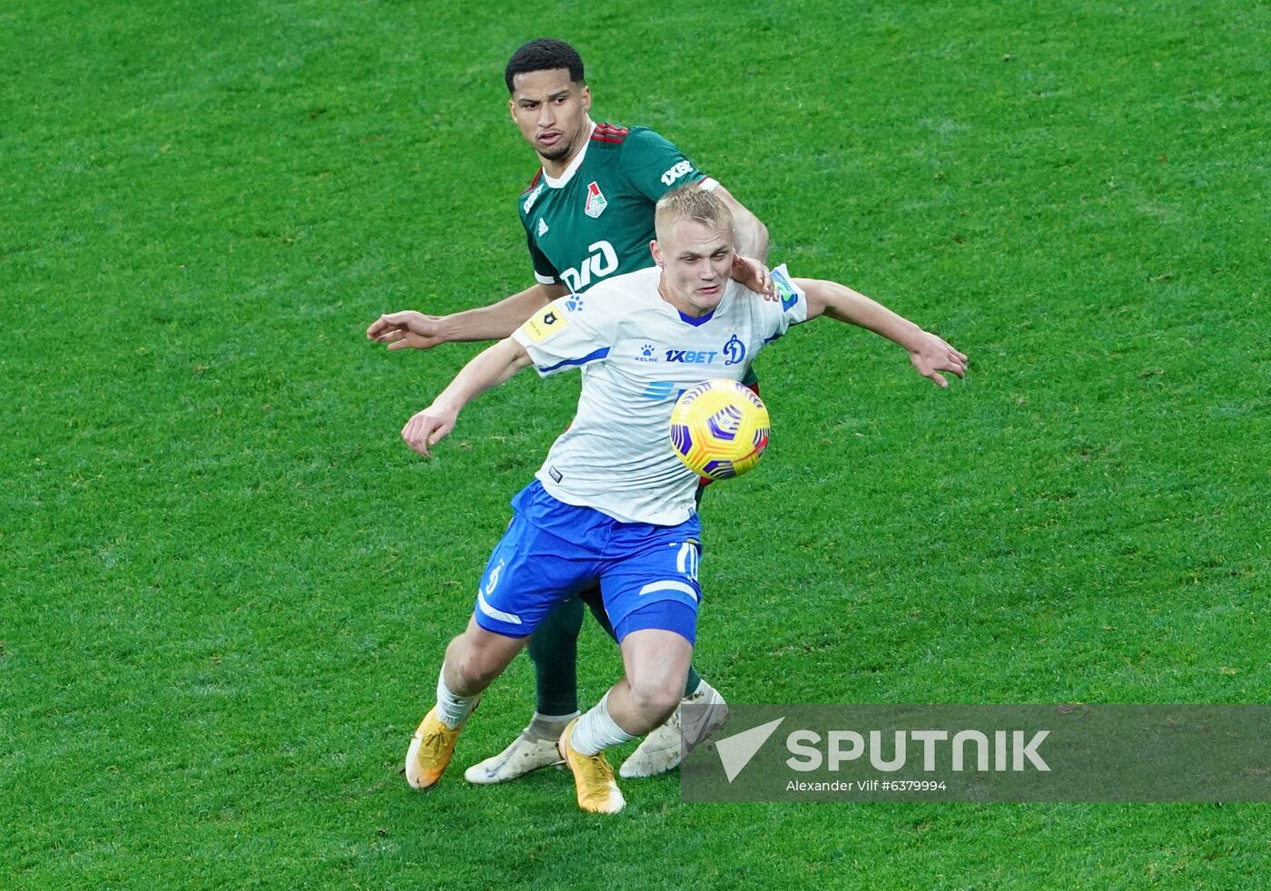 Russia Soccer Premier-League Dynamo-Lokomotiv