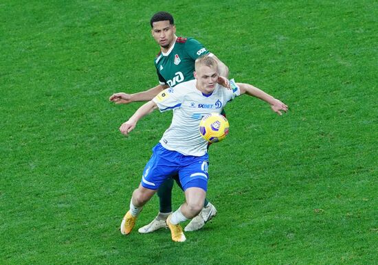 Russia Soccer Premier-League Dynamo-Lokomotiv