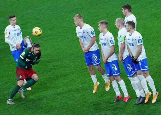 Russia Soccer Premier-League Dynamo-Lokomotiv