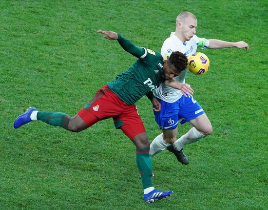 Russia Soccer Premier-League Dynamo-Lokomotiv