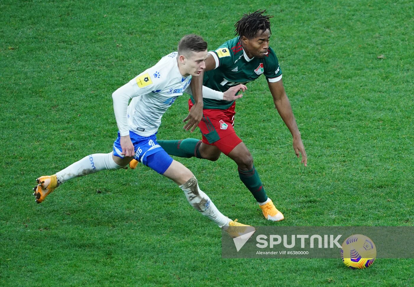 Russia Soccer Premier-League Dynamo-Lokomotiv