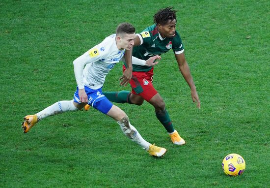 Russia Soccer Premier-League Dynamo-Lokomotiv