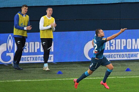 Russia Soccer Premier-League Zenit - Krasnodar